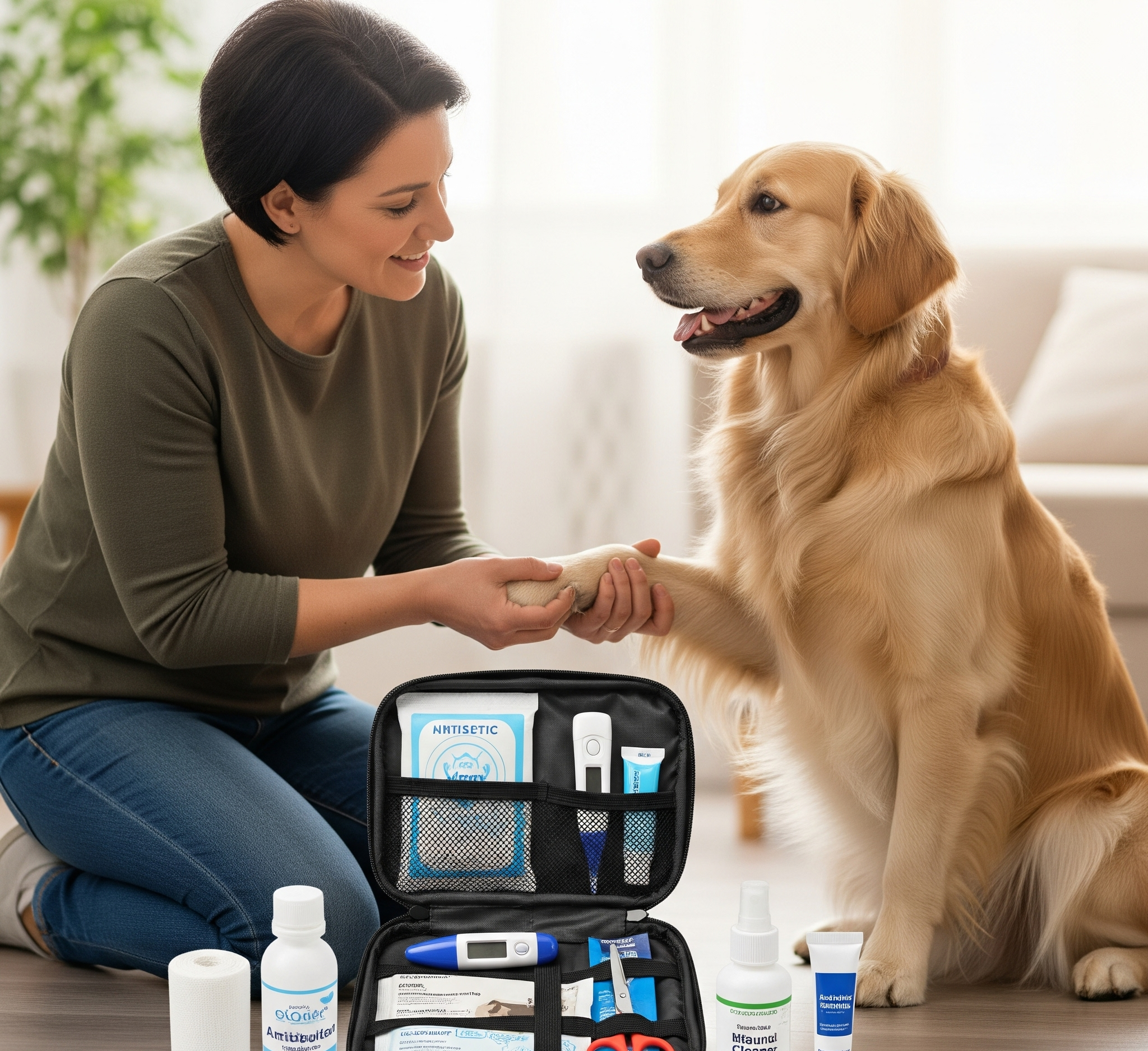 Evcil Hayvanınız İçin İlk Yardım Çantası: Acil Durumlar İçin Ne Gerekli?